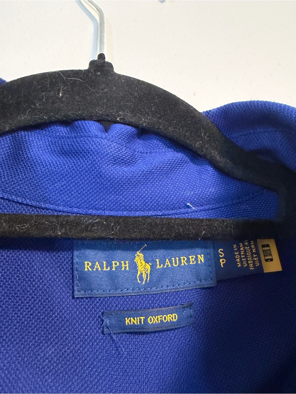 Ralph Lauren Knit oxfords Blue shirt - Picture 3 of 4